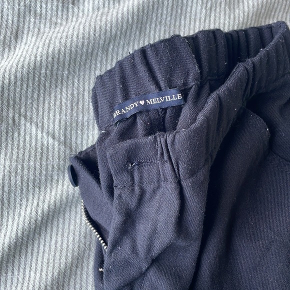 Black flare bottom Brandy Melville pants - Picture 2 of 2